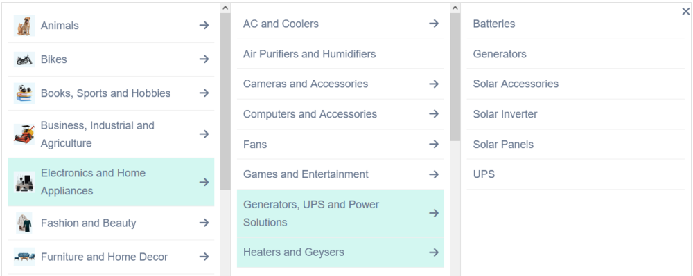 Exchstore homepage search bar screenshot